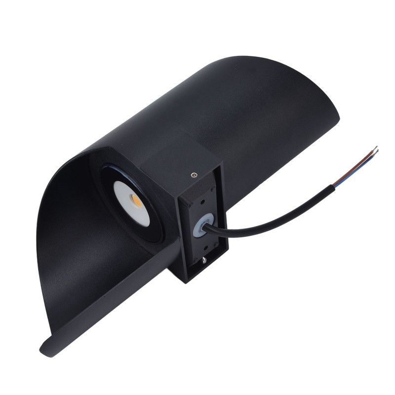 LED Wall Light Modern Waterproof Decorative Warm Light Innovative Spiral