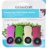 KitchenCraft Chunky Magnetic Clips for Food Bags and Memos, Plastic,