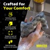 Squeezzee Soap Filled Scrubber Sponges 2-Pack - Non Scratch Scrubbing