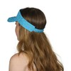 TOP HEADWEAR Glitter Sequin Visor Hat - Turquoise