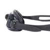 Swans TK-SWRV-008N BK Swimming Goggles, Fitness Goggles, Cushioned, BK (Black/FF/Men's)