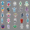 50Pcs Robots Stickers Cool Stickers no Repeat Stickers for Kids