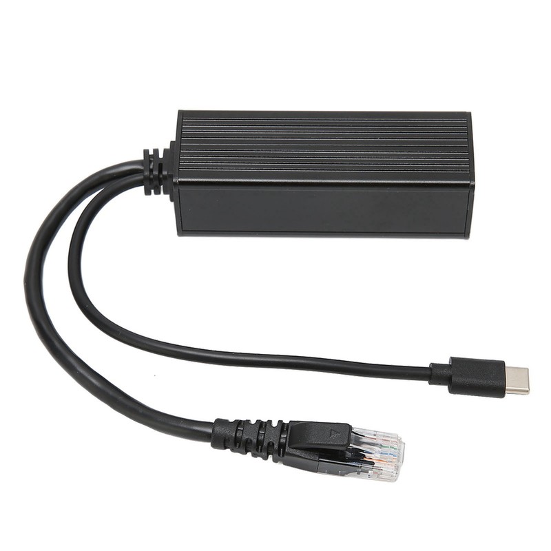 POE Splitter Metal Shell Design 5V 2.5A Type C Interface