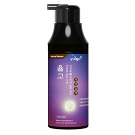 Yulgo Time with nature Mild gray hair dyeing shampoo natural brown, 200ml, 1 ea / 율고 자연을 담은 시간 순한 새치 염색샴푸 자연갈색, 200ml, 1개