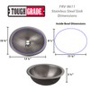 Tough Grade RV Stainless Steel Sink | 22 Gauge Stainless