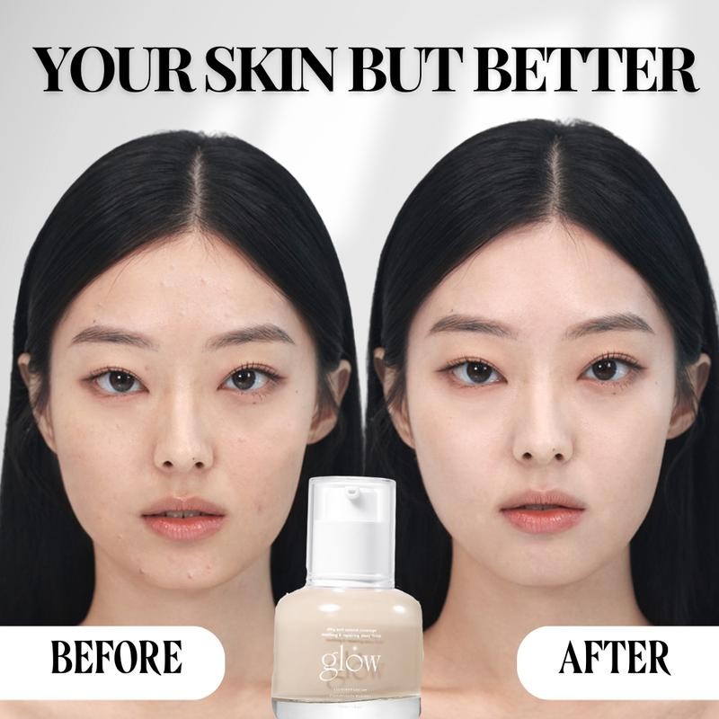 [glow] glow breathable blemish balm: lightweight & hydrating, skincare-like, medium-coverage