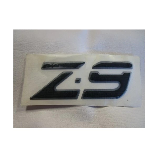 TRACKER Z-9 TR137074 RAISED DECAL BLACK 4 5/8" X 1