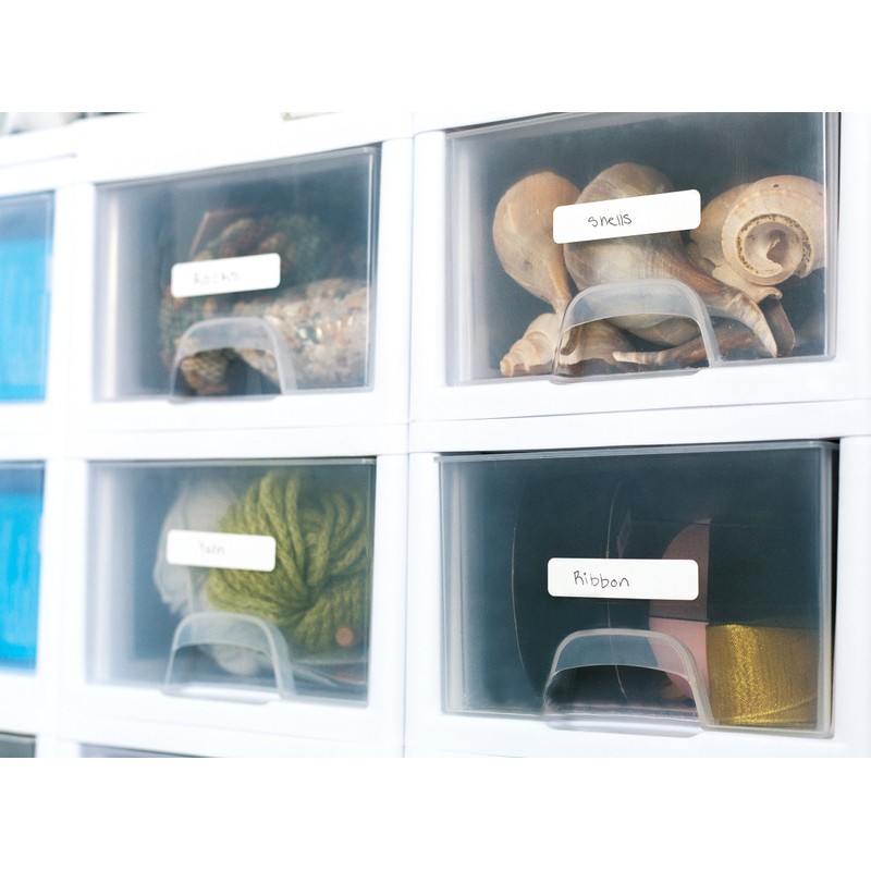 Waterproof Labels Multipurpose Self-Laminating Labels Dishwasher-safe Write-On for Home Organization