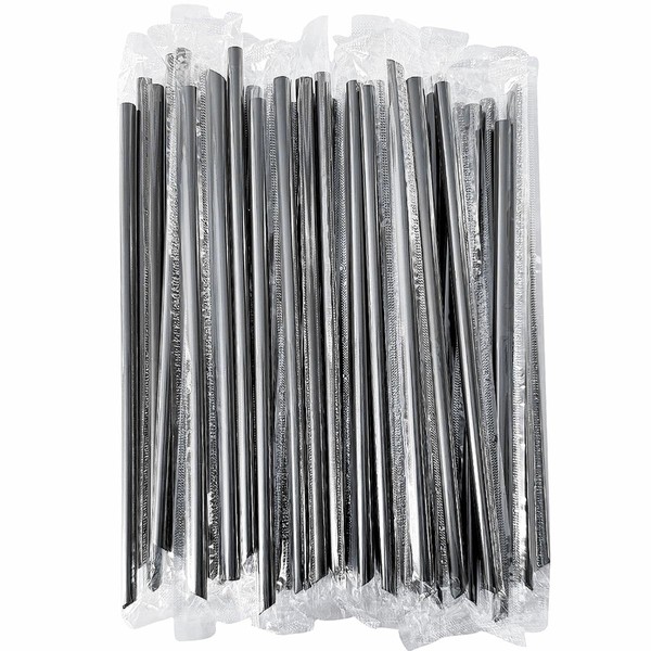 YAOSHENG Disposable Plastic Drinking Straws, 7.48 inch Length, Multi-Color,Daily beverage