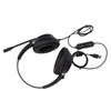 X6D USB 2 Telephone Headset Noise Cancelling Speaker Volume Adjustment