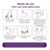 Lanbena Pack Mascarilla Exfoliante Pies Lanbena Elimina Piel Muerta