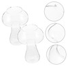 Mikinona Mushroom Glasses Creative 2pcs Novelty Drink Cup for Bars