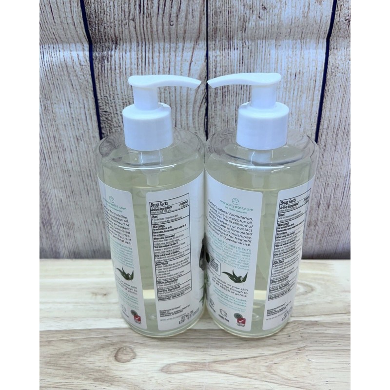 Elyptol 2 Eucalyptus Oil Elyptol Antimicrobial Hand Sanitizer Gel 16OZ