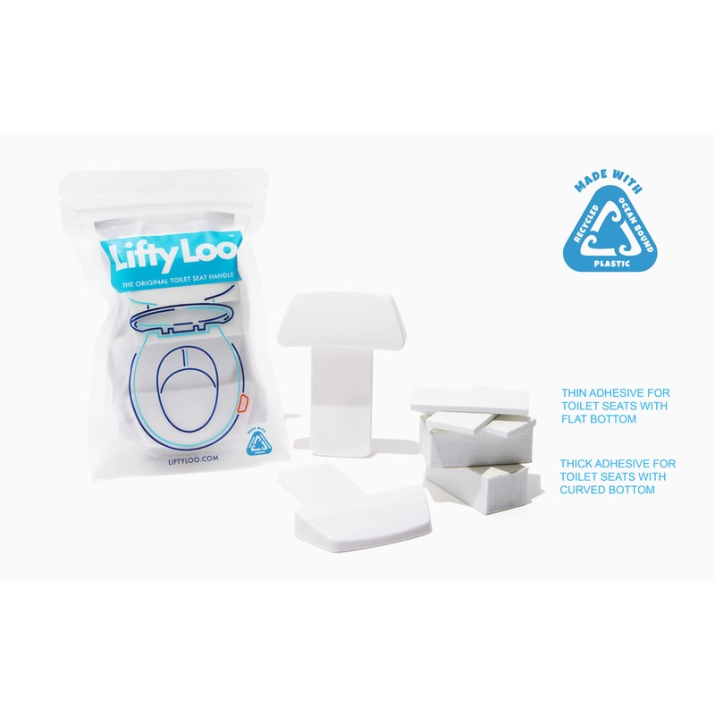Lifty Loo Toilet Seat Handle - Lift More, Less Mess