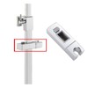 KANGYEBAIHUODIAN Chrome Plated Shower Bracket, Adjustable, 30*18mm, Slide Bar Mount,
