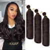 S-noilite French Curl Braiding Hair 24 inch 3 Pack Loose