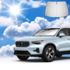 Coleya Coleya Windschutzscheibe Sonnenschutz Kompatibel mit Volvo XC40 2018-2025, Auto Frontscheibe Sonnenschirm, Volvo XC40 Zubeh?r Sonnenblende, Faltbare, UV-Strahlen Schutz