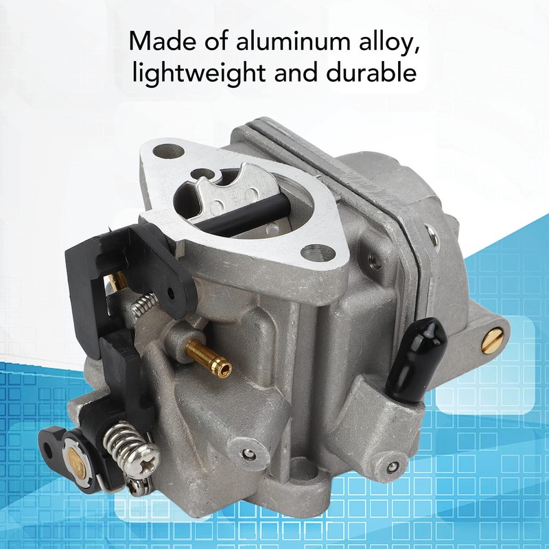Keenso Outboard Carburettor, Outboard Motor Carburetor Replacement Aluminum Alloy Boat