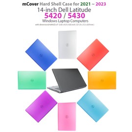 mCover Case Only Compatible for 2021 ～ 2023 14-inch Dell Latitude 5420 5430 Windows Notebook PC (NOT Fitting Any Other Dell Models) - Pink