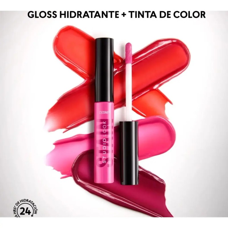 Brillo Labial Studio Look Gloss Stain Cyzone