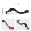 NICECNC Red Forged Adjustable Brake Pedal Tip Compatible with Honda