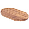 Simple Tea Tray Bamboo Tea Serving Tray Dish Saucer Home