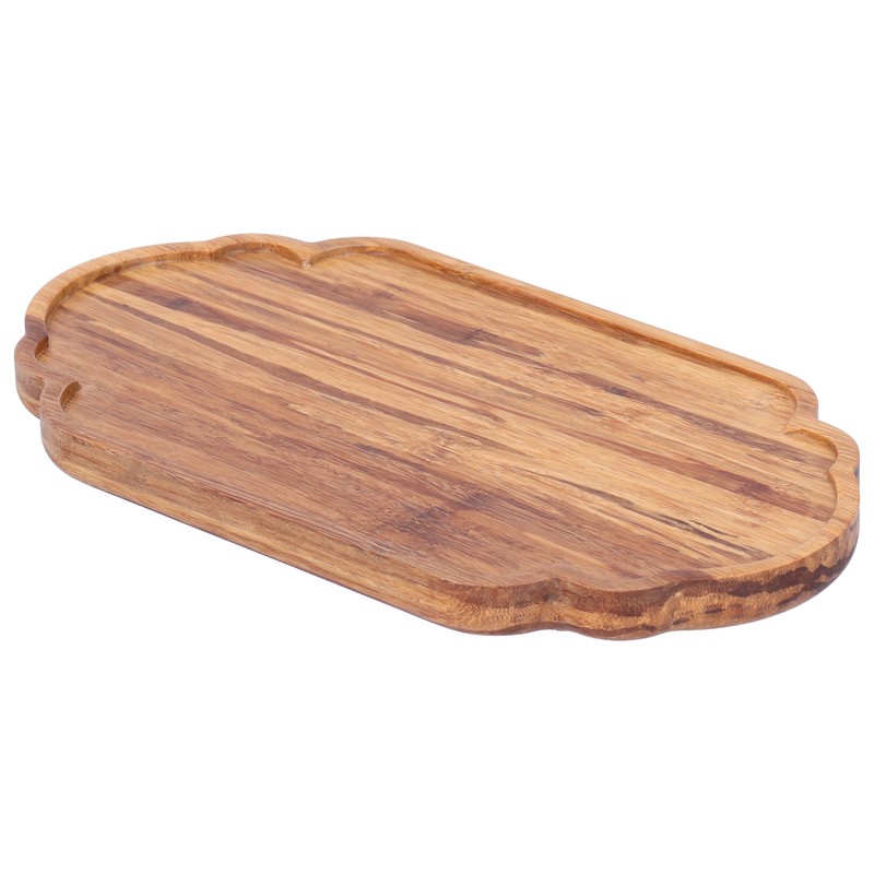 Simple Tea Tray Bamboo Tea Serving Tray Dish Saucer Home