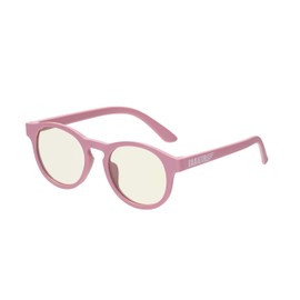 Babiators Children’s Keyhole Shaped UV Sunglasses - Bendable, Flexible, Durable, Baby Safe |Pink, Blue Light Blocking, Ages 3-5