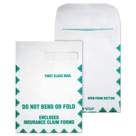 Quality Park 54692 Insurance Claim Envelope,Redi-Seal,28lb,9-Inch x12-1/2-Inch,100/BX,WE