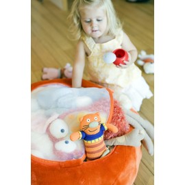 Boon B391 Contenedor Especial para Peluches, azul