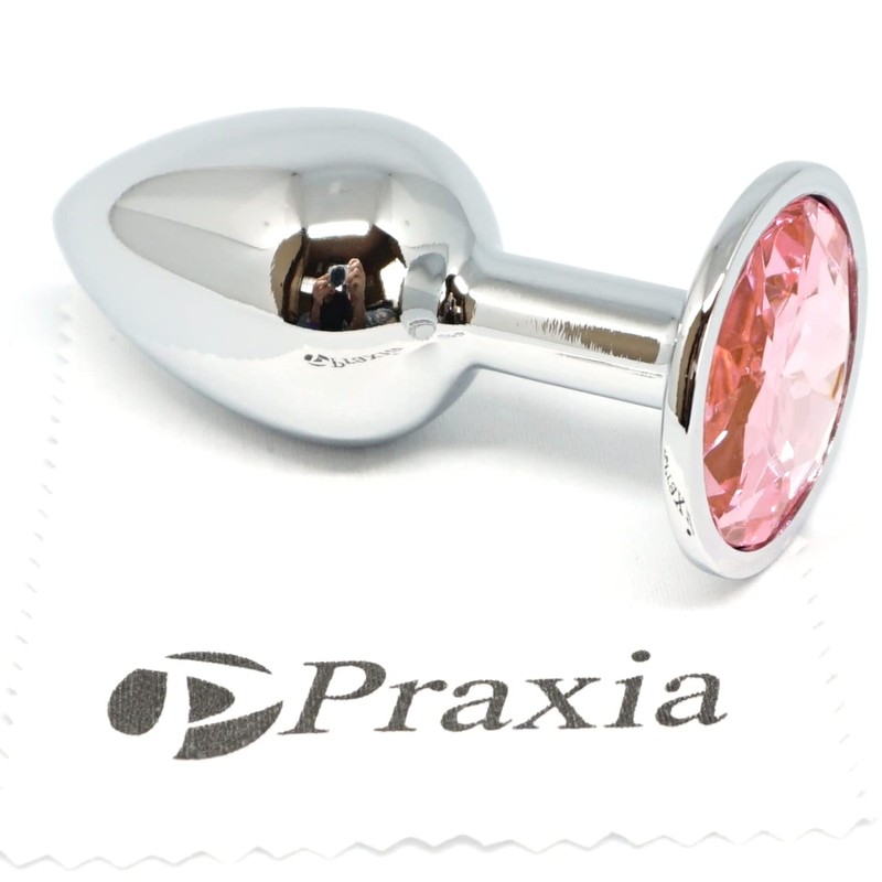 Praxia Jewelry, Small, Maximum Diameter 1.1 inches (2.8 cm), Pink