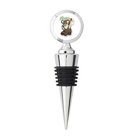 Koala Bear Metal Stainless Steel Bottle Wine Stopper