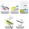 Hviomru Super Durable TPE Fishing Lures for Crappie Trout Walleye,Lifelike
