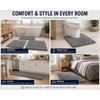 3 Piece Super Absorbent Quick Dry Chenille Bath Mats Set