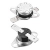 uxcell KSD301 Thermostat 85°C/185°F 10A Normally Open N.O Adjust Snap Disc Temperature Switch 2pcs