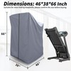 XYZCTEM Treadmill Cover, Dustproof Waterproof Folding Treadmill Cover, Fit for