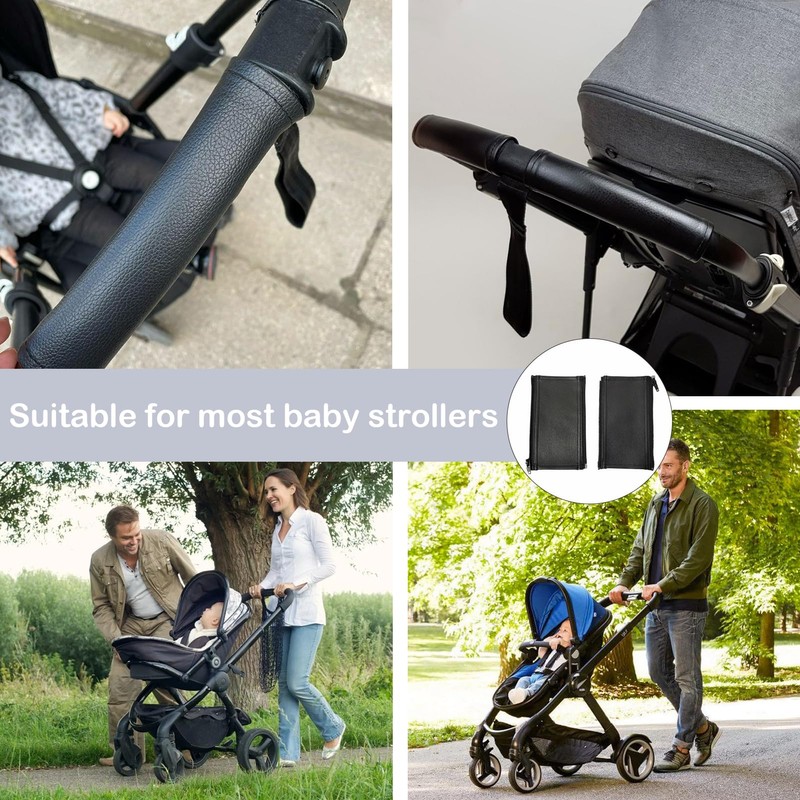 Faux Leather Protective Covers Compatible with Bugaboo Fox 1, 2