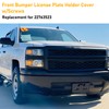 Abodvu Compatible with Chevy Silverado 1500 Front License Plate Bracket