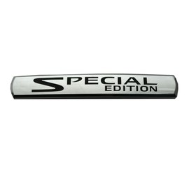 2Pcs Special Edition Car Emblems 3D Badge Truck Sticker Decal Fit for Universal Car Truck SUV (Chrome Black)