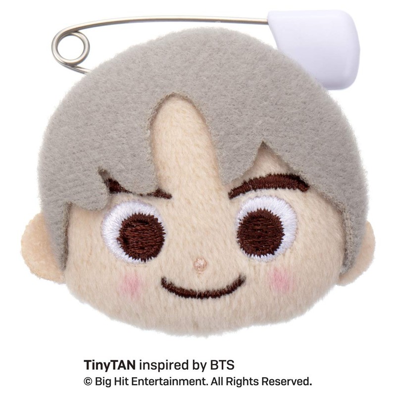 TinyTAN Plush Badge Jimin Height 5cm