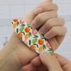 Citrus Medley Lemons Limes Oranges Double-Sided Oval Nail File Emery