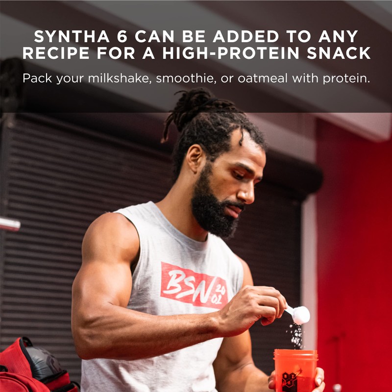 BSN SYNTHA-6 Whey Protein Powder, Micellar Casein, Milk Protein Isolate