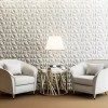 ShopMall Panel Decorativo 3d Para Pared 6 Piezas 50 Cm