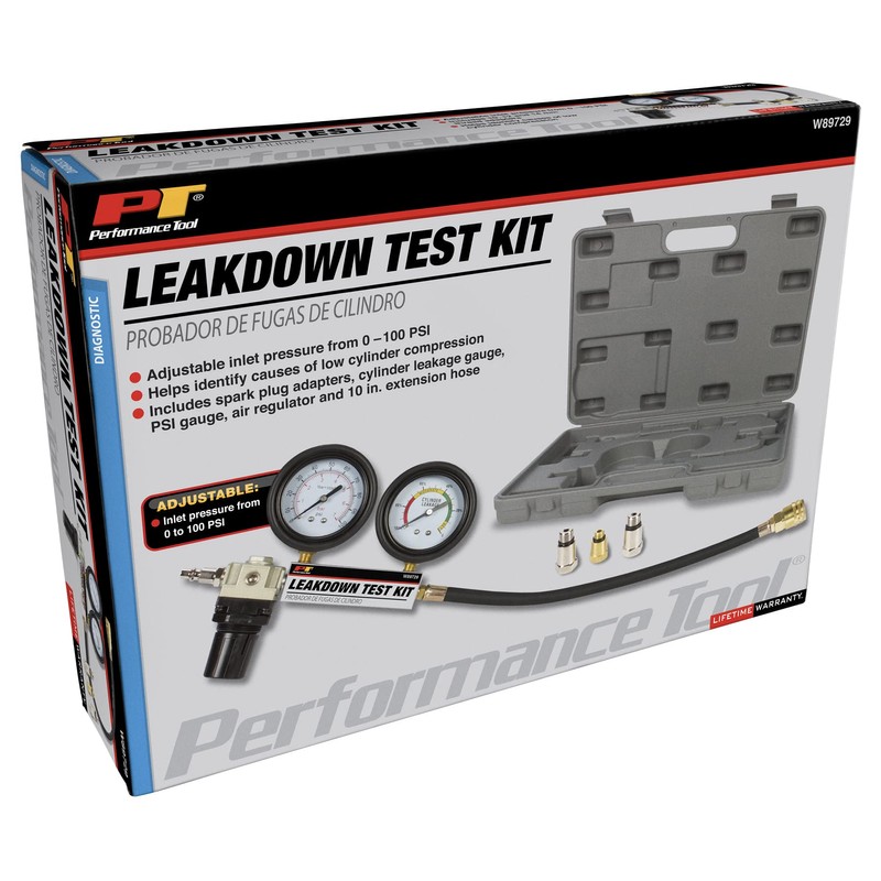 Performance Tool W89729 Leak-Down Test Kit (Not a compression Tester)