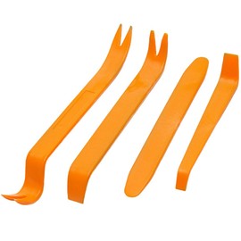 4PCS Auto Trim Removal Tool Set (No Scratch Plastic Pry Tool Kit) Car Upholstery Repair Kit/Fastener Remover/Pry Tools, Fasteners, Car Clips, Molding, Dashboards, Interior Trim Tools