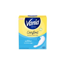 Vania Kotydia Panty Liners, Comfort, Normal, Fresh Fragrance, 56 Panty Liners