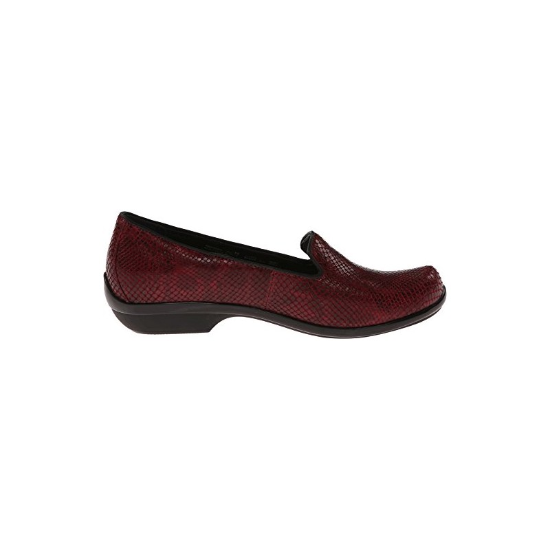 Dansko Women's Olivia Clog,Wine Snake,36 EU/5.5-6 M US