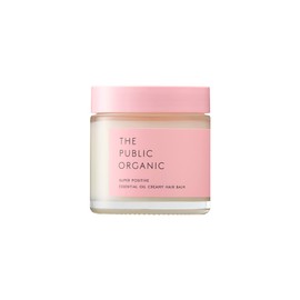 The Public Organic Super Positive Creamy Hair Balm 40g Styling Treatment Aroma Essential Oil Hair Set Hair Care Made in Japan