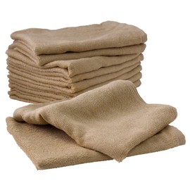 Senshu Quick Drying and Quick Absorption Face Towel 10 Piece Set, 2.4 ounces per dozen (220 monme), Made in Japan