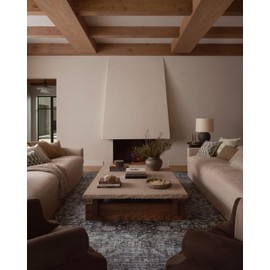 Loloi Amber Lewis Keisha Collection PAL0046 Natural/Brown 18'' x 18'' Cover Only Pillow